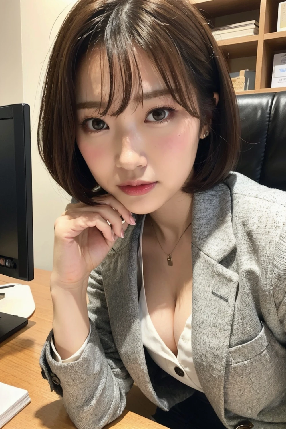 office-lady-realistic-style-all-ages-19