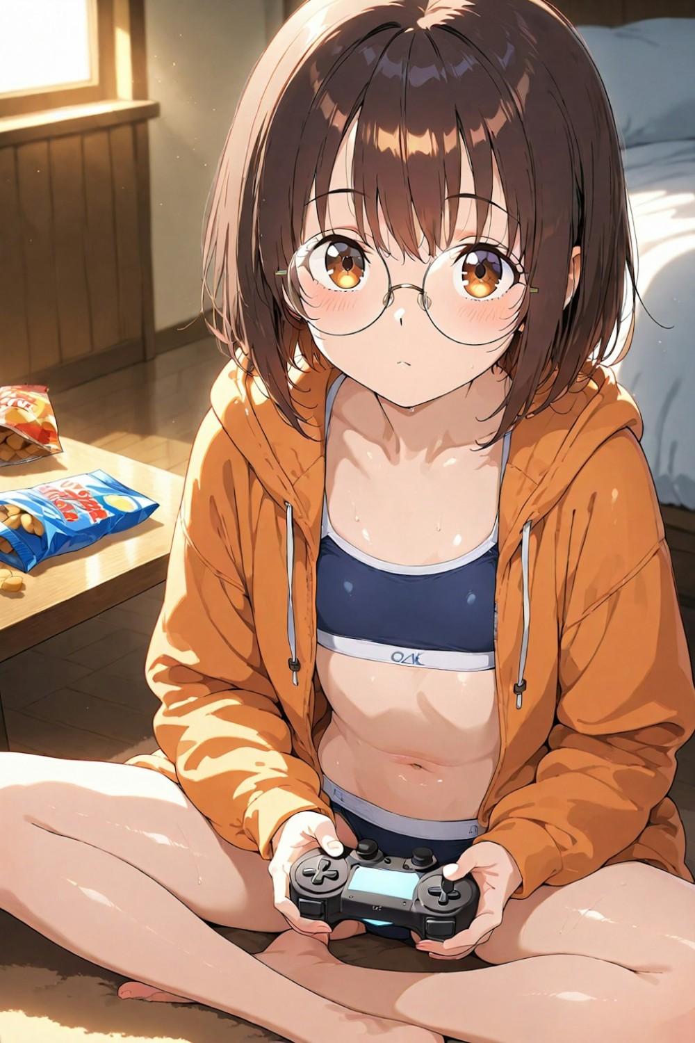 【AIイラスト】眼鏡をかけた女の子のAI画像まとめ【アニメ調】 Part 2