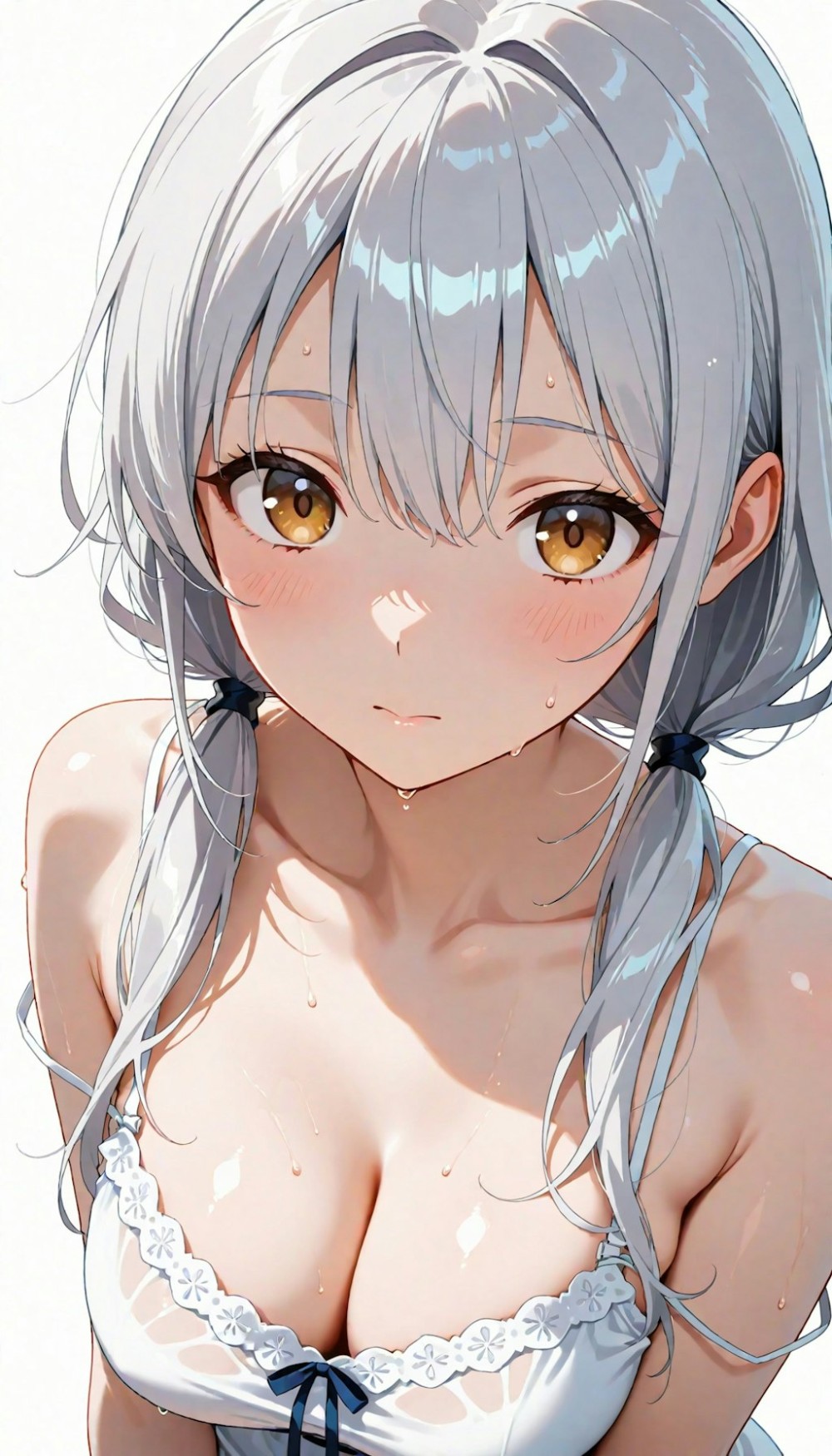 【AIイラスト】銀髪の女の子のAI画像まとめ【アニメ調】 Part 8