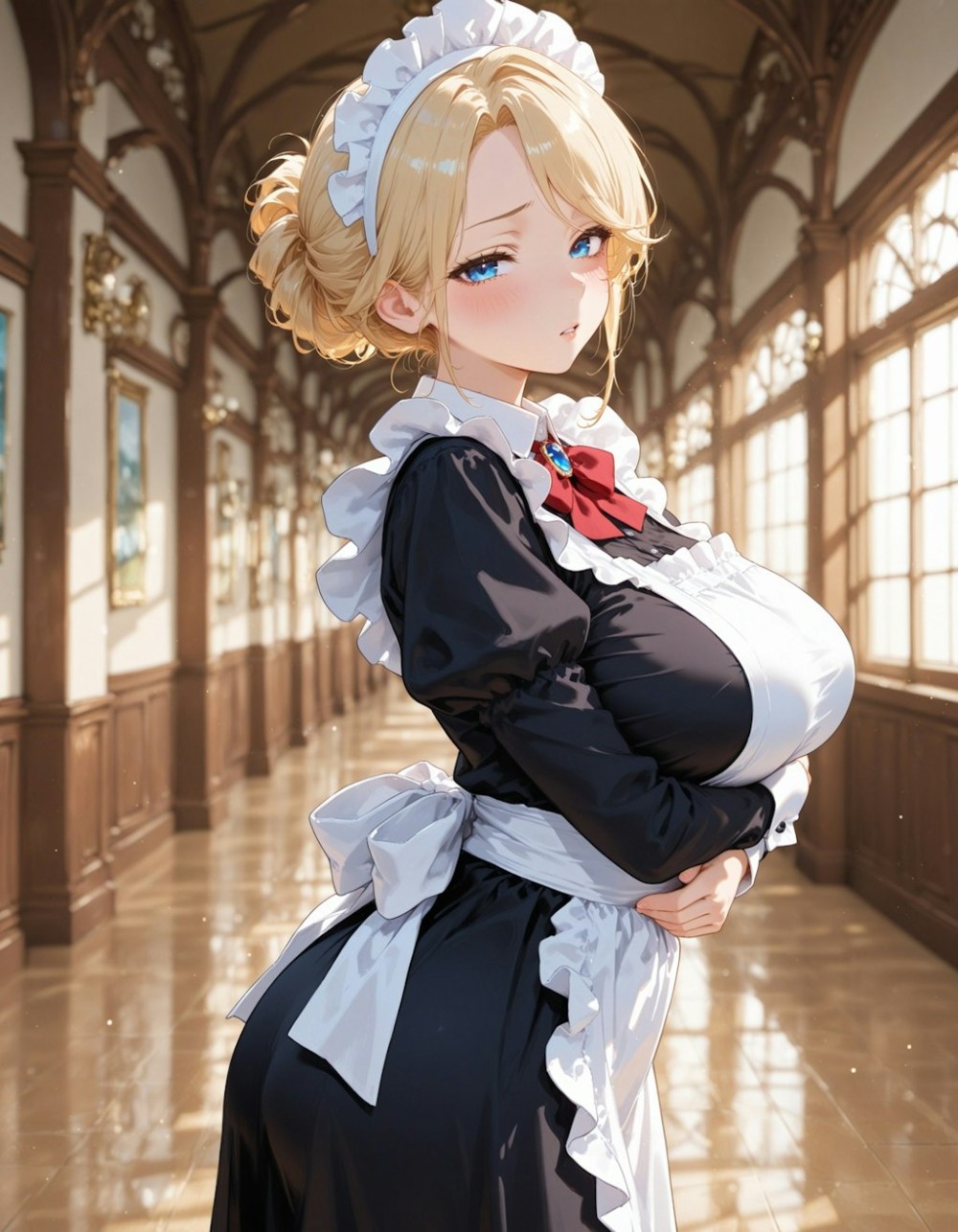 【AIイラスト】金髪の女の子のAI画像まとめ【アニメ調】 Part 7