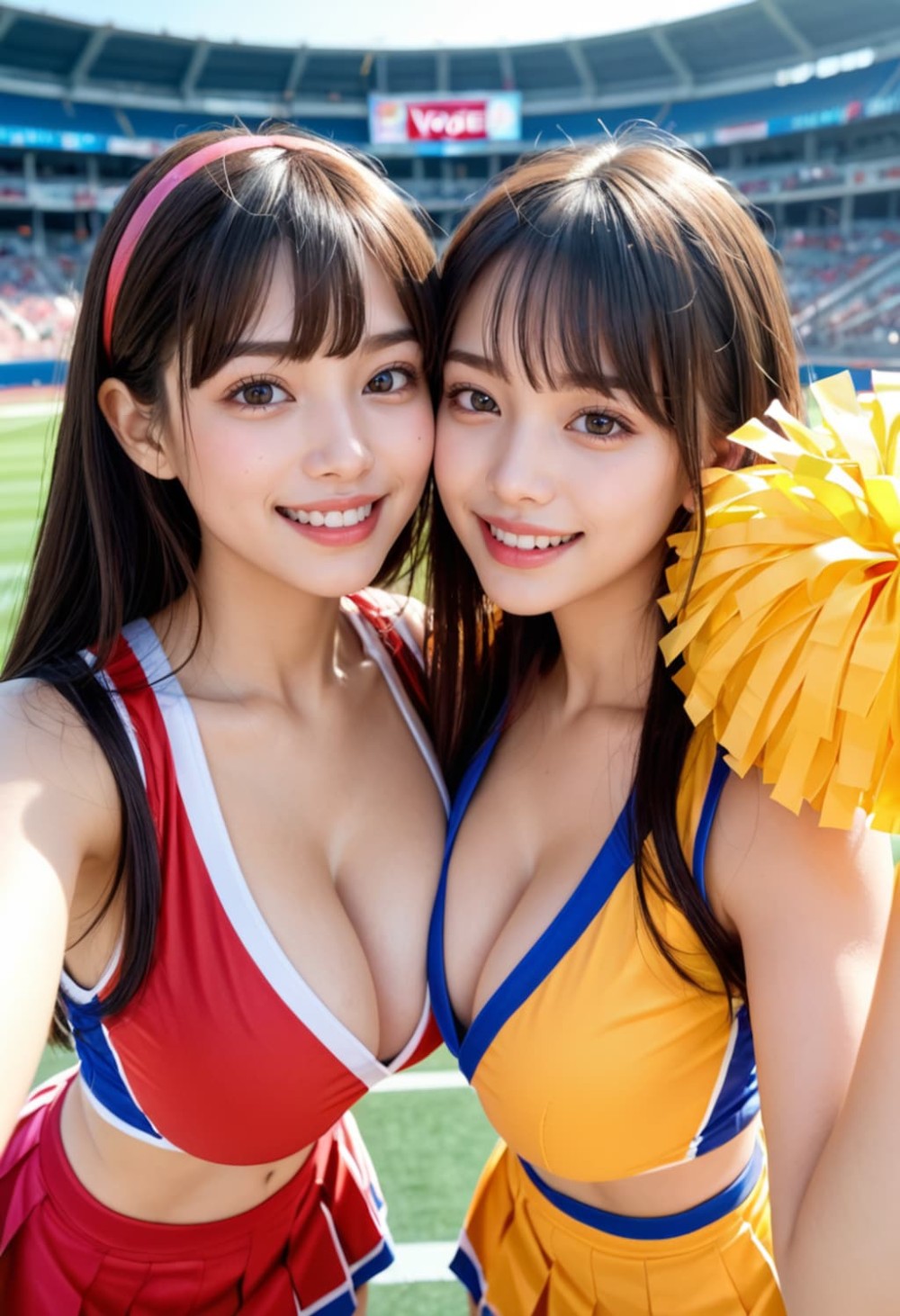 【AIグラビア】チアガールのAI画像まとめ【リアル調】 Part 2