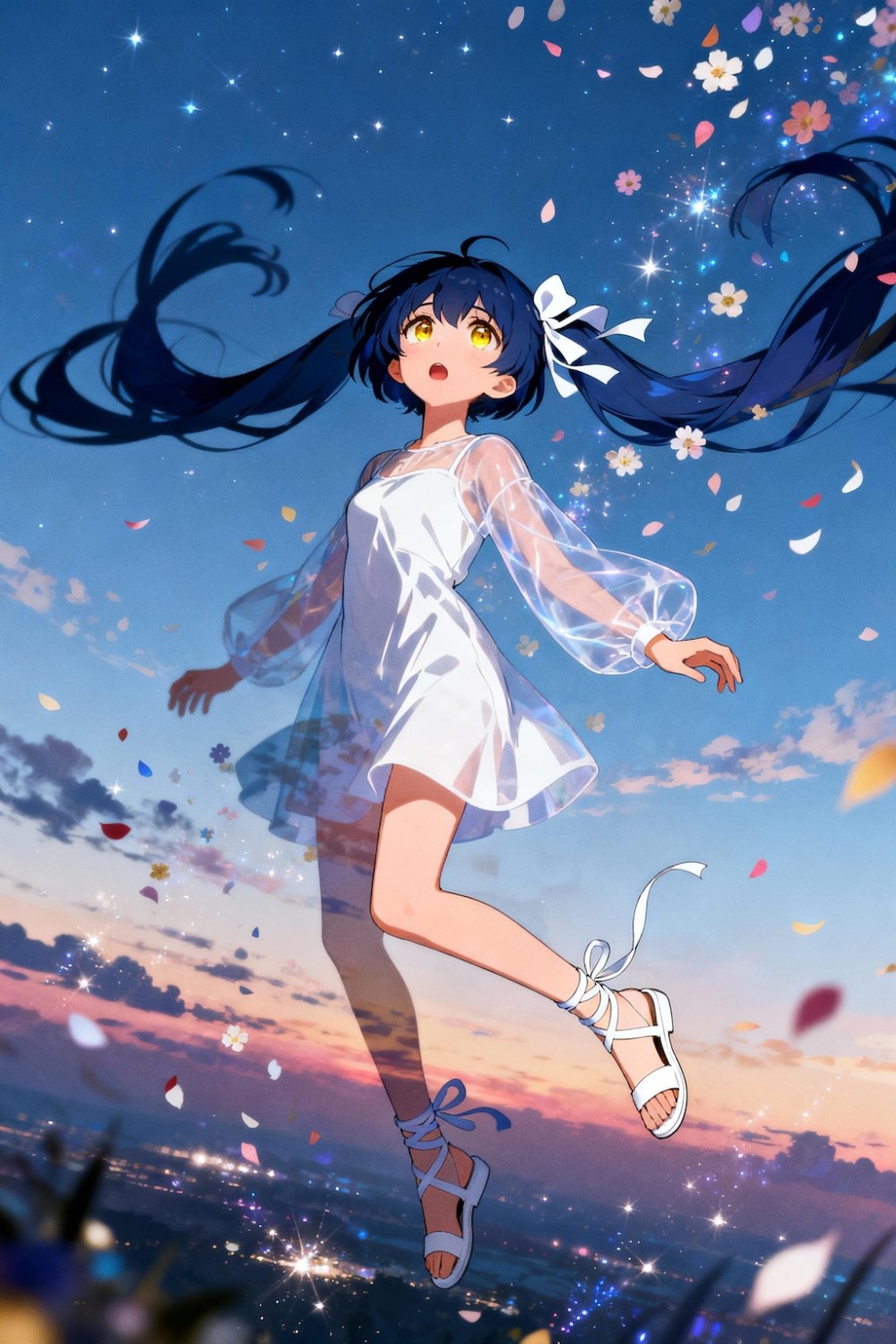 【AIイラスト】幻想的なAI画像まとめ【アニメ調】 Part 3