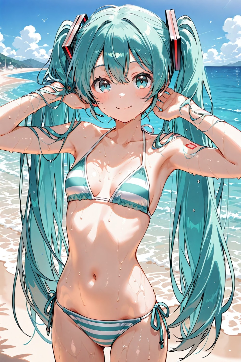 【AIイラスト】初音ミクのAI画像まとめ【アニメ調】 Part 5