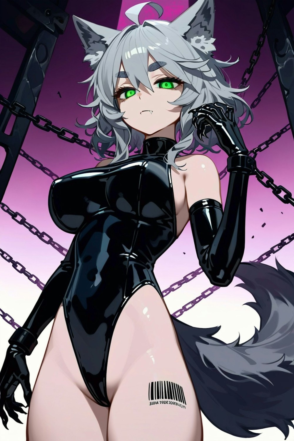 【AIイラスト】ハイレグの水着やレオタードを着た女の子のAI画像まとめ【アニメ調】