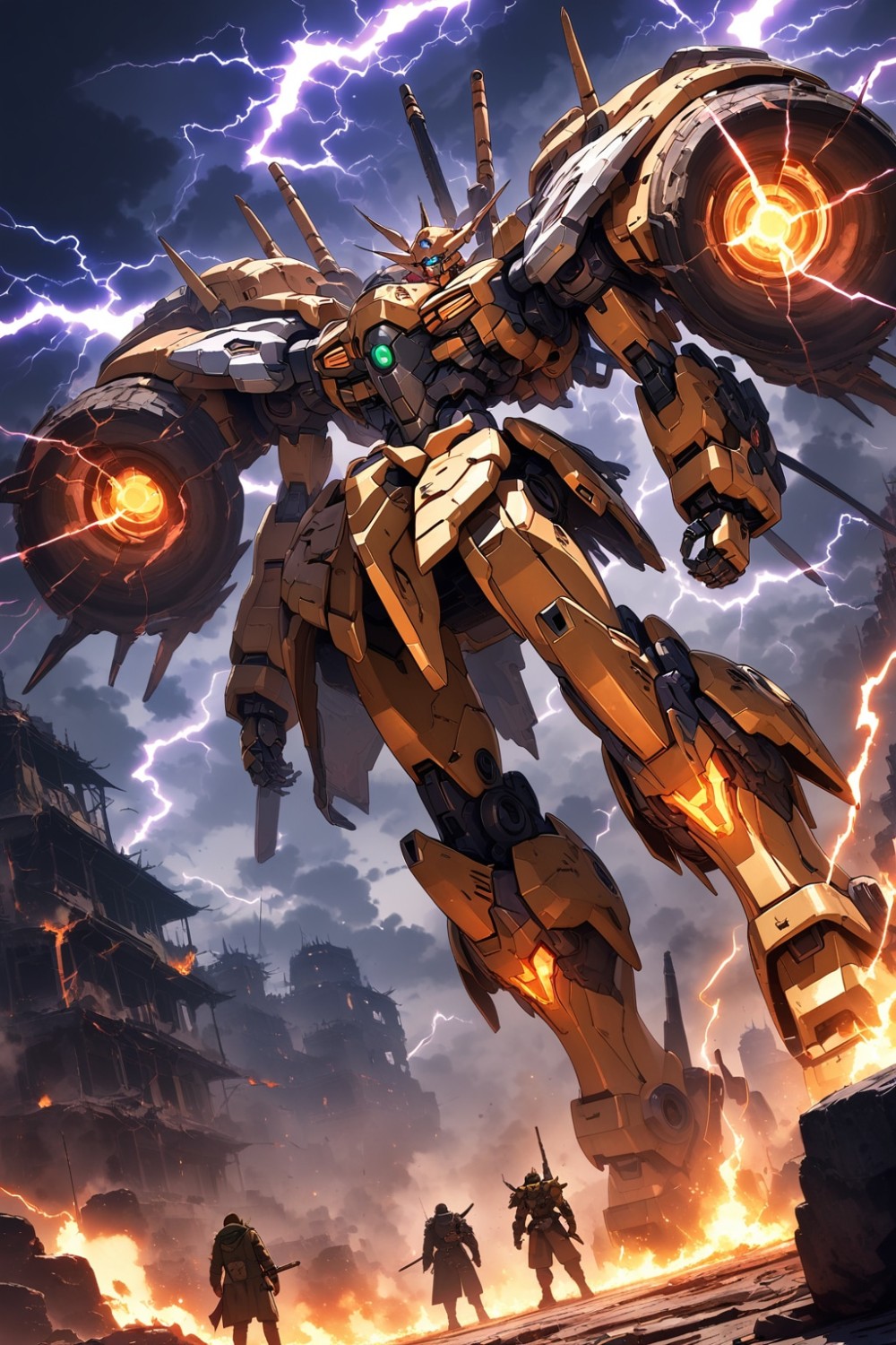 【AIイラスト】ロボットのAI画像まとめ【アニメ調】 Part 3