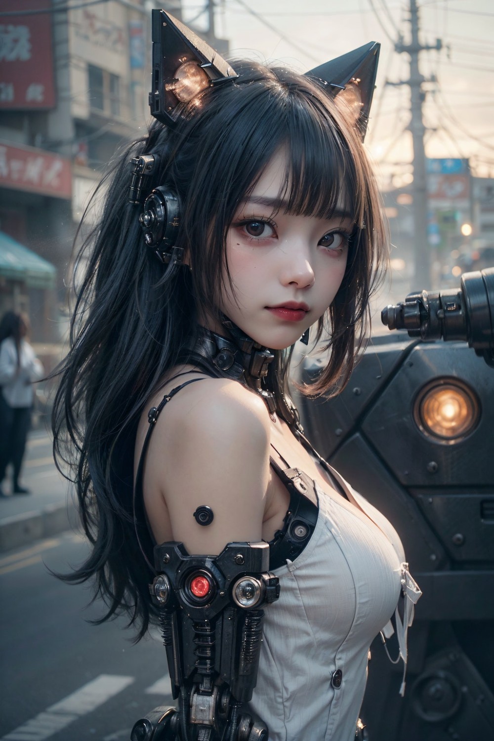 【AIグラビア】メカ娘のAI画像まとめ【リアル調】