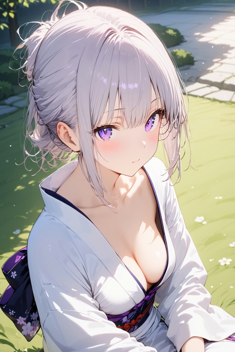 【AIイラスト】銀髪の女の子のAI画像まとめ【アニメ調】 Part 10